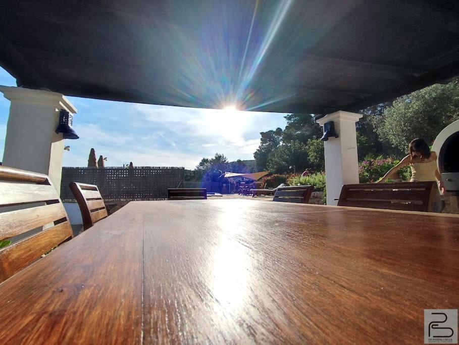 Casa Can Lluc Con Piscina, Jardin Y Vista Al Campo Sant Miquel de Balansat Εξωτερικό φωτογραφία