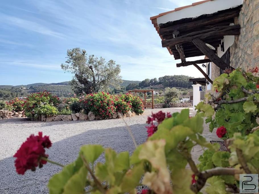 Casa Can Lluc Con Piscina, Jardin Y Vista Al Campo Sant Miquel de Balansat Εξωτερικό φωτογραφία