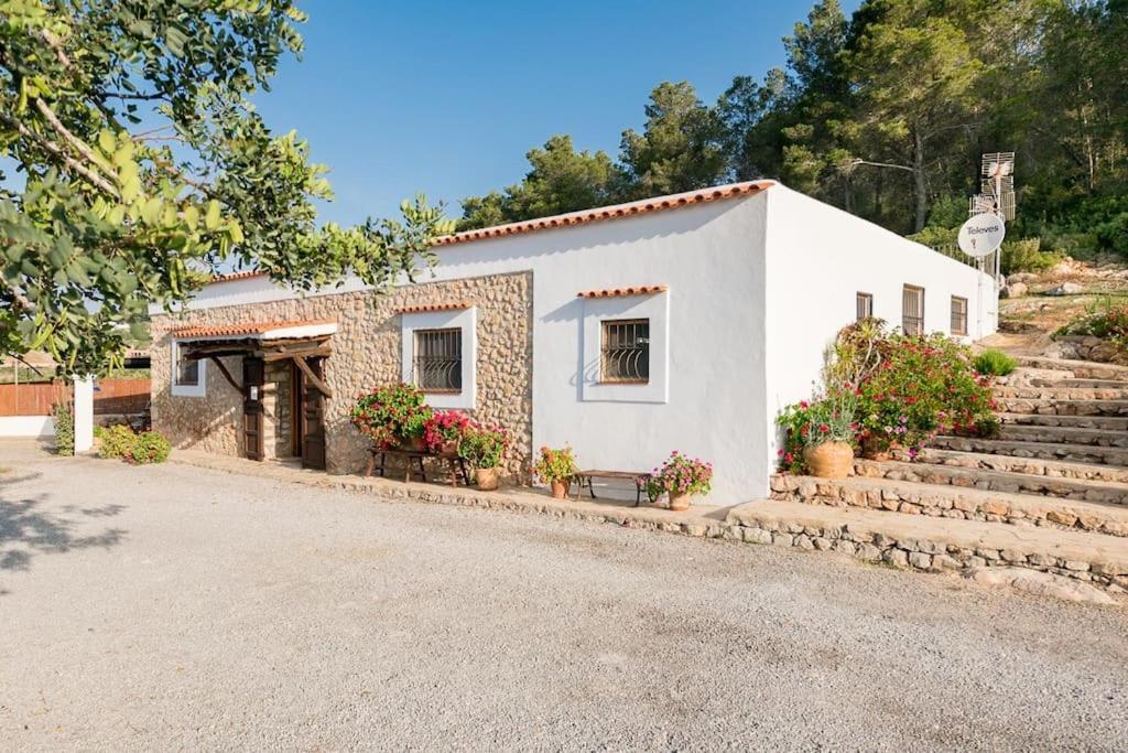 Casa Can Lluc Con Piscina, Jardin Y Vista Al Campo Sant Miquel de Balansat Εξωτερικό φωτογραφία