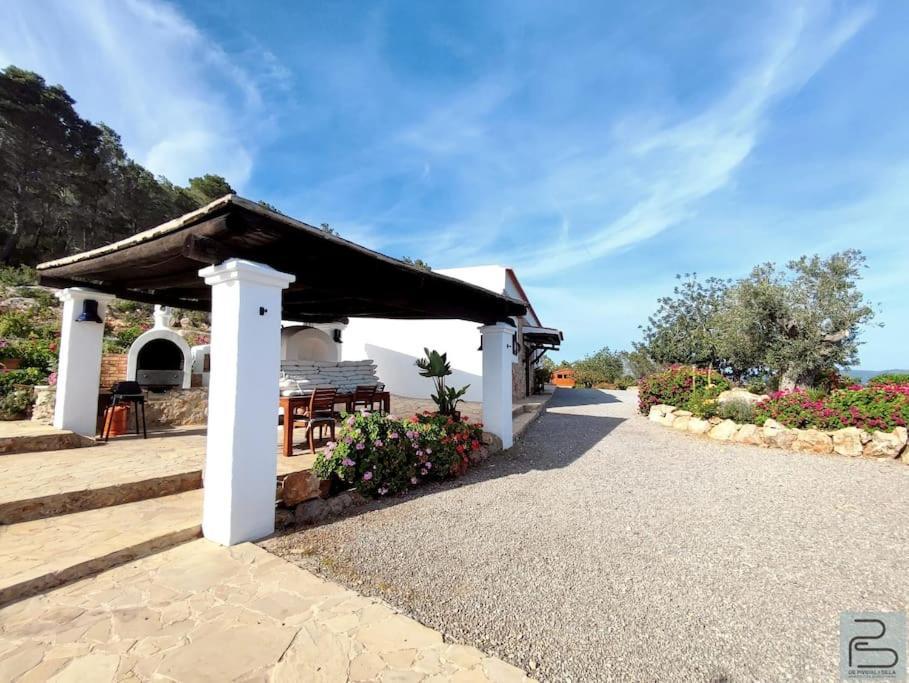 Casa Can Lluc Con Piscina, Jardin Y Vista Al Campo Sant Miquel de Balansat Εξωτερικό φωτογραφία