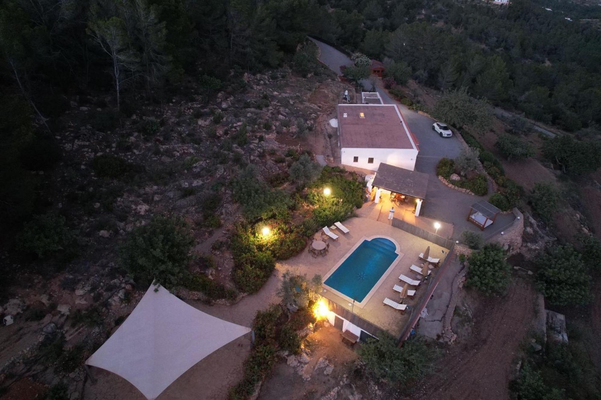 Casa Can Lluc Con Piscina, Jardin Y Vista Al Campo Sant Miquel de Balansat Εξωτερικό φωτογραφία
