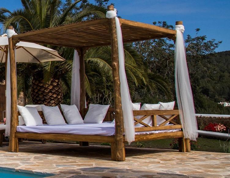 Casa Can Lluc Con Piscina, Jardin Y Vista Al Campo Sant Miquel de Balansat Εξωτερικό φωτογραφία
