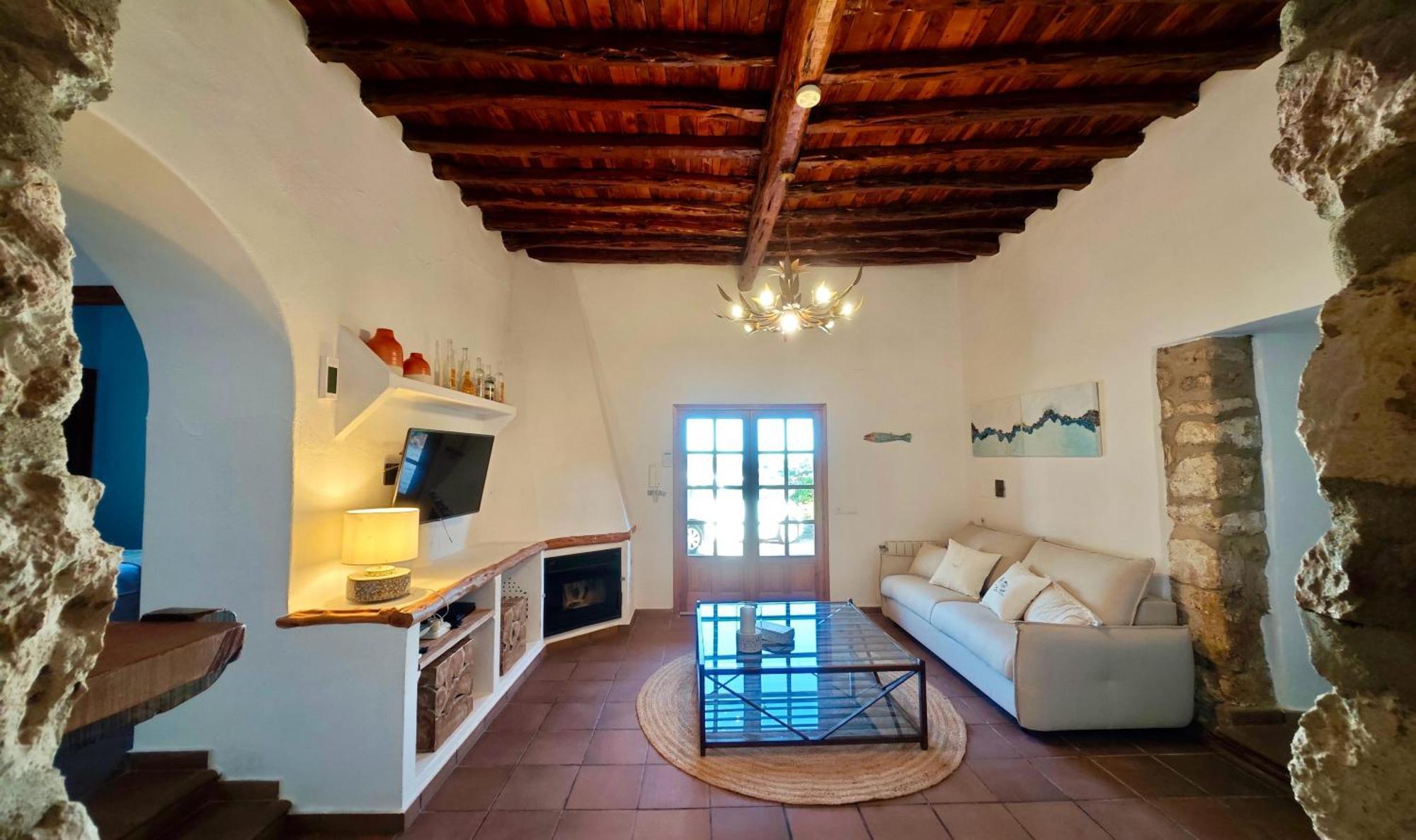 Casa Can Lluc Con Piscina, Jardin Y Vista Al Campo Sant Miquel de Balansat Εξωτερικό φωτογραφία