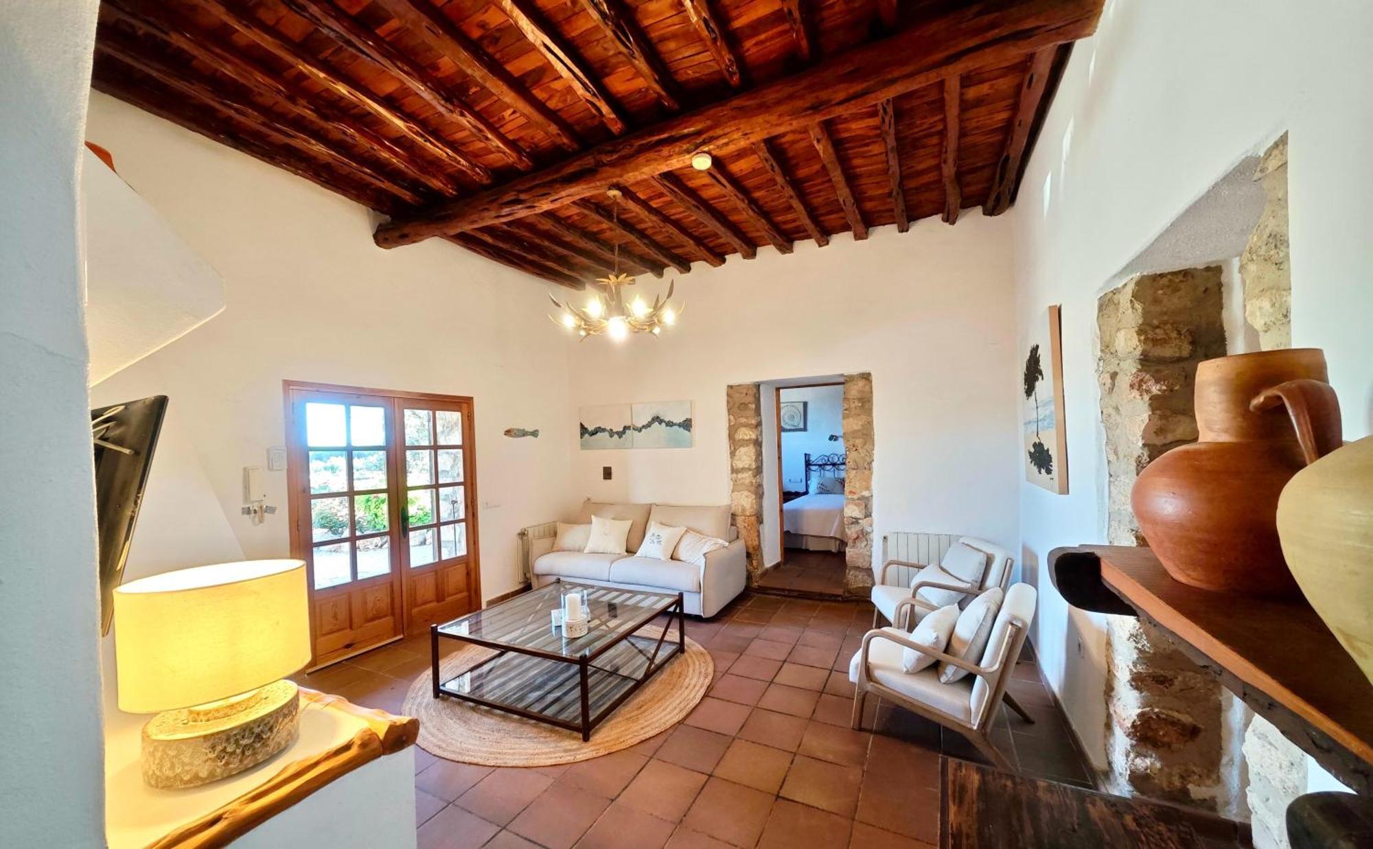 Casa Can Lluc Con Piscina, Jardin Y Vista Al Campo Sant Miquel de Balansat Εξωτερικό φωτογραφία