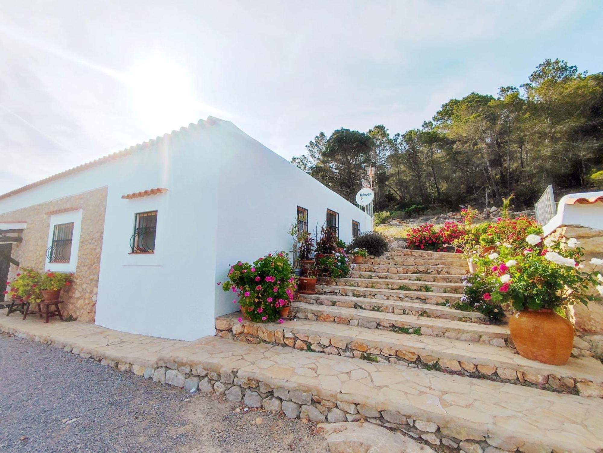 Casa Can Lluc Con Piscina, Jardin Y Vista Al Campo Sant Miquel de Balansat Εξωτερικό φωτογραφία